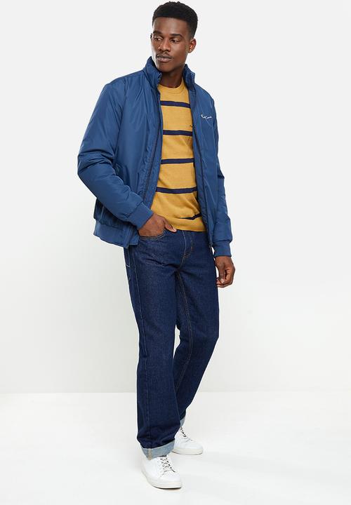 Pierre Cardin - PC Ralph Striped Knitwear - Mustard