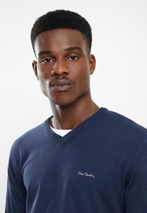Pierre Cardin - PC Classic V-Neck Knitwear - Navy