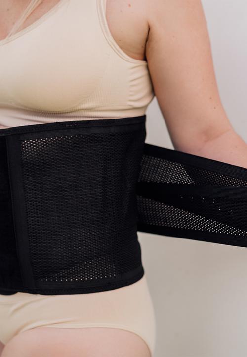 Maternity Mommy - Maternity postpartum recovery belly wrap - black