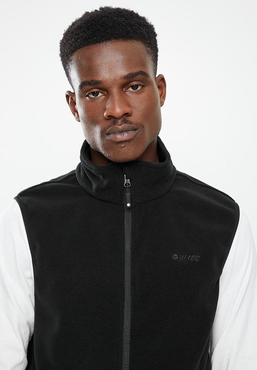 Hi-Tec - Henis Fleece Zipped Vest - black