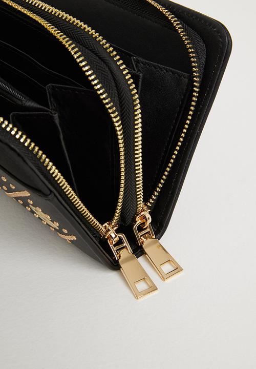 SISSY BOY - Embellished sb purse - black