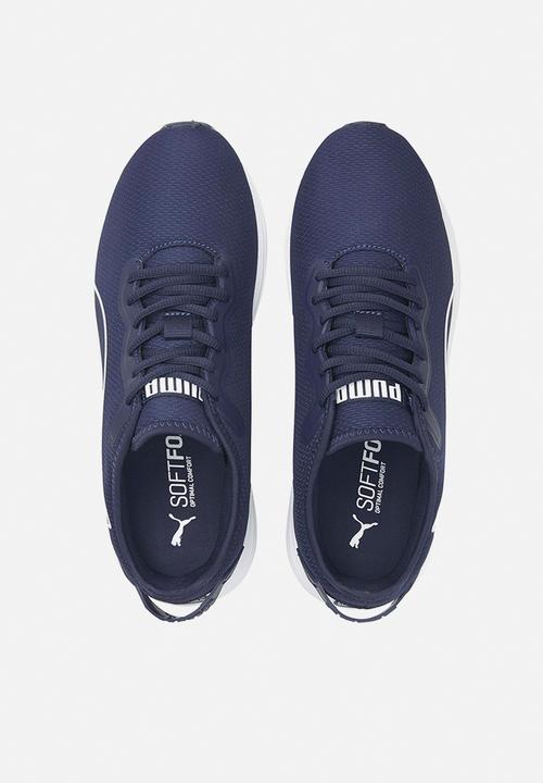 PUMA - Softride cruise - peacoat & puma white