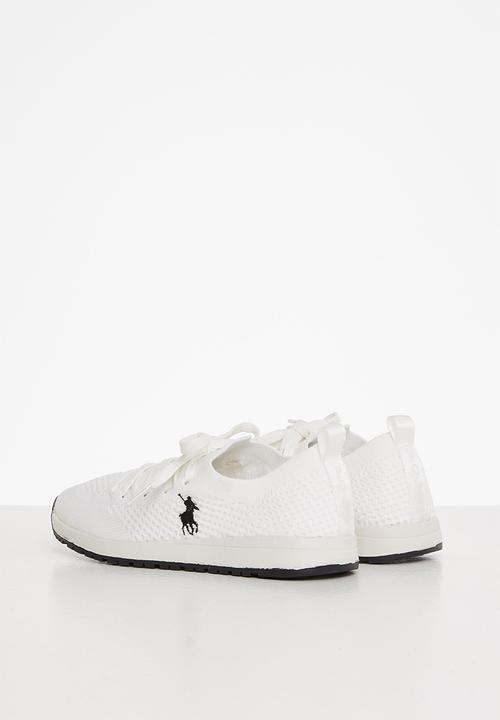 POLO - Kids athleisure knit sneaker - white