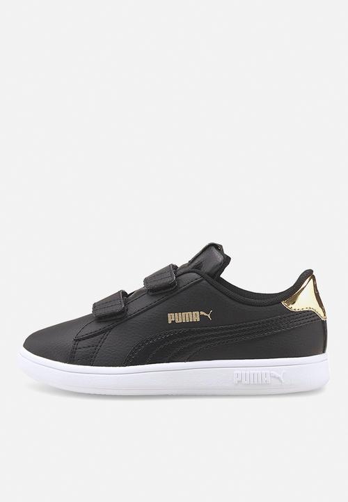 PUMA - Puma smash v2 mirror metallic v ps - puma black & puma team gold