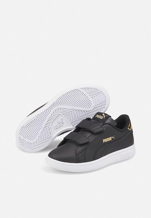PUMA - Puma smash v2 mirror metallic v ps - puma black & puma team gold