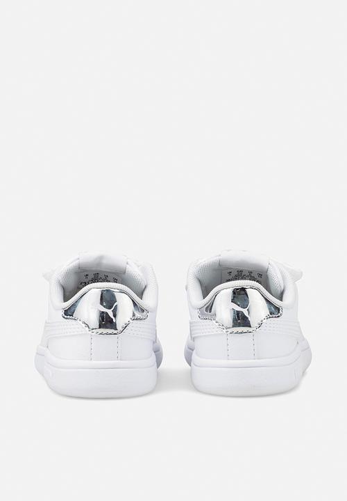 PUMA - Puma smash v2 mirror metallic v inf - puma white & puma silver