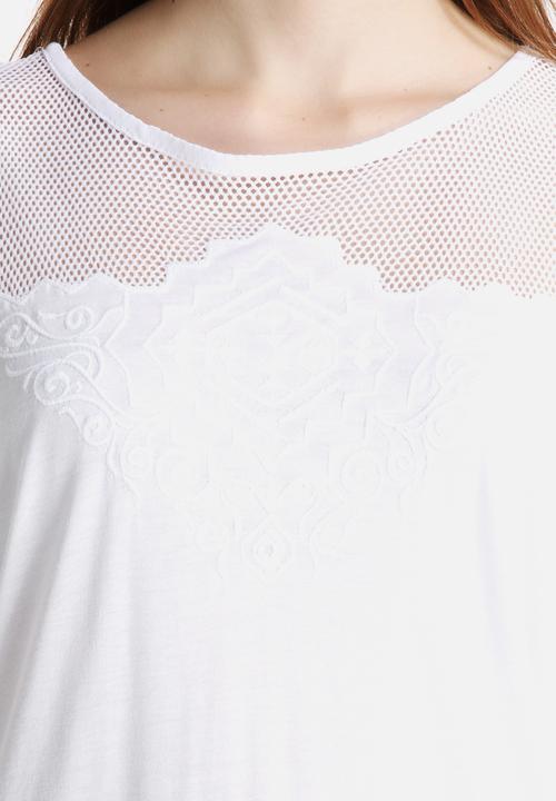 ONLY - Tally Mesh Top