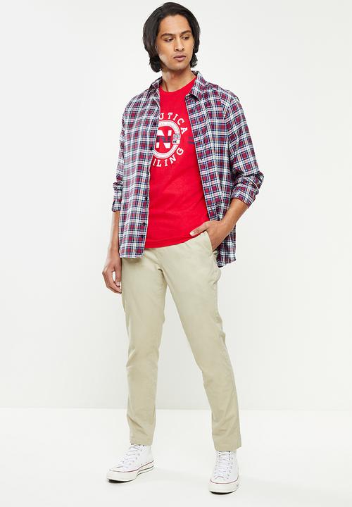 Nautica - Nautica sailing short sleeve tee - nautica red
