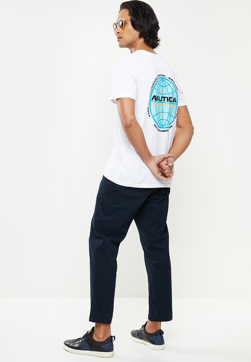 Nautica - Guapote short sleeve tee - white