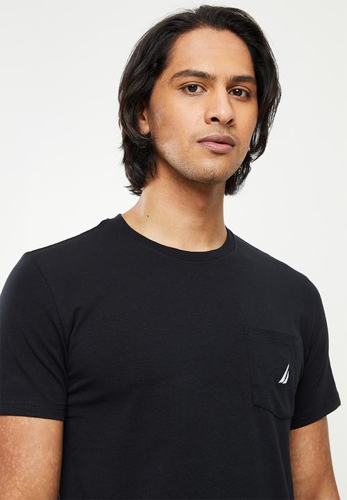 Nautica - Pocket short sleeve tee - black