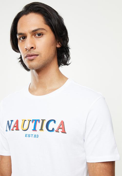 Nautica - Rabat short sleeve tee - white