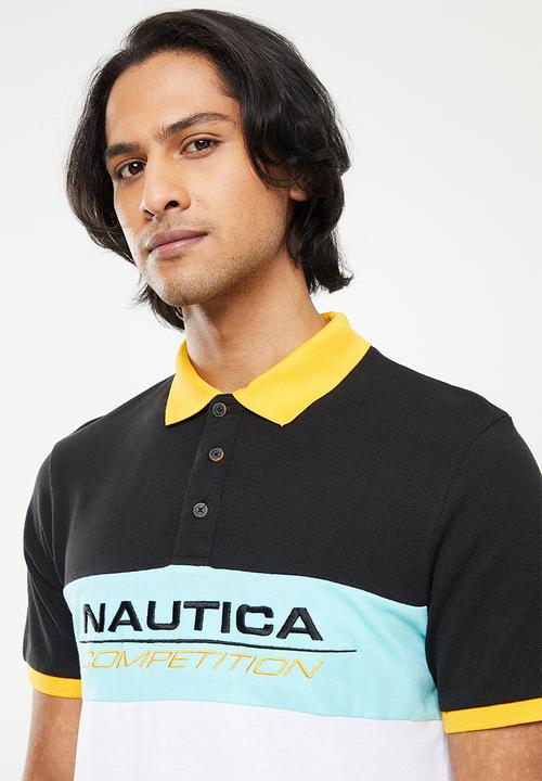 Nautica - Dory short sleeve golfer - multi