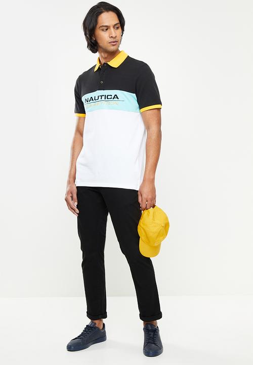 Nautica - Dory short sleeve golfer - multi