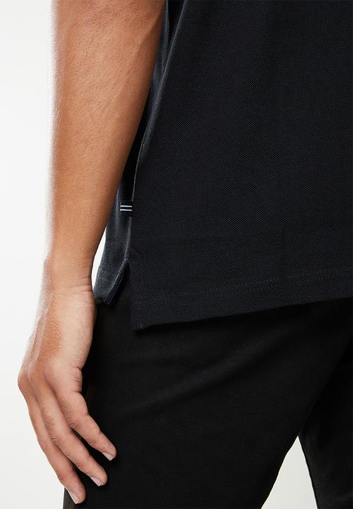 Nautica - Classic  short sleeve polo - black