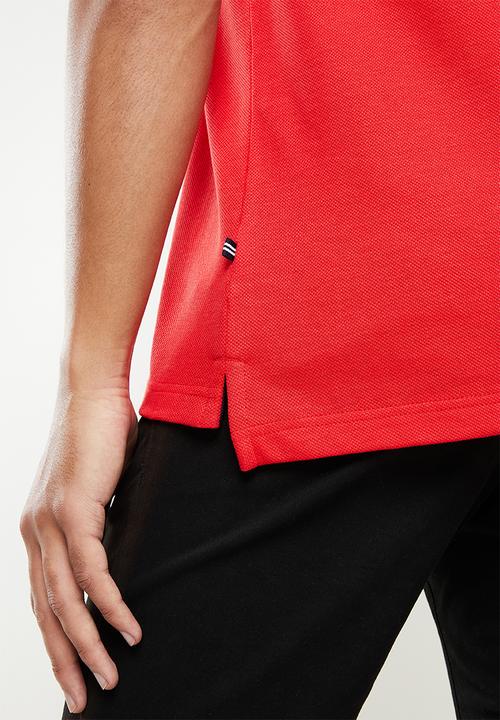 Nautica - Locke short sleeve golfer - nautica red