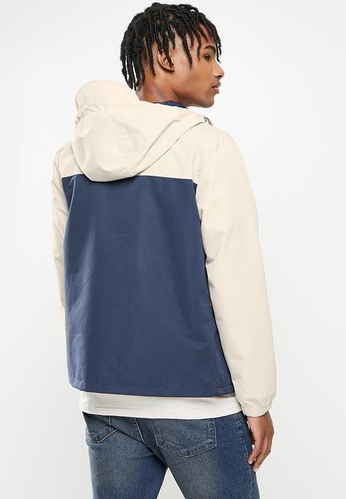 Cutty - Lunar lightweight  blocked jacket - taupe