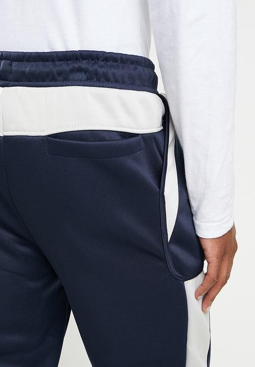 Cutty - Wayne side panel track pant - slate