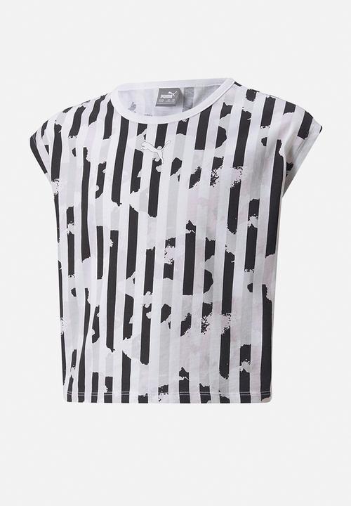 PUMA - Alpha aop style tee g - puma white