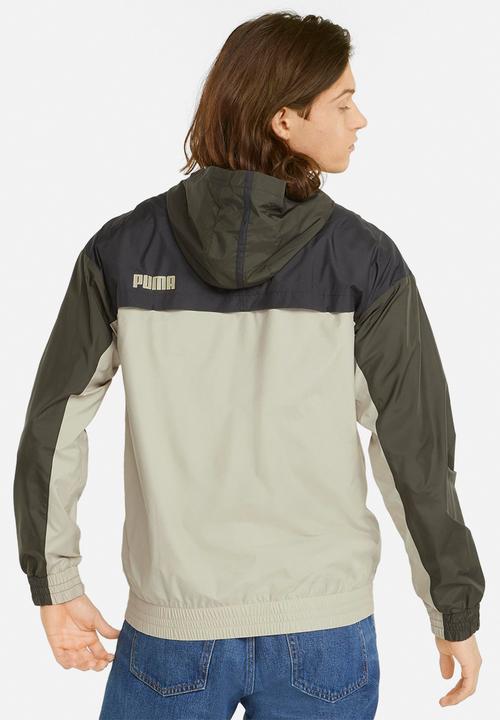 PUMA - ESSENTIALS+ CB MEN'S WINDBREAKER  - utty