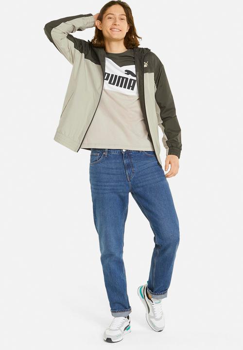 PUMA - ESSENTIALS+ CB MEN'S WINDBREAKER  - utty
