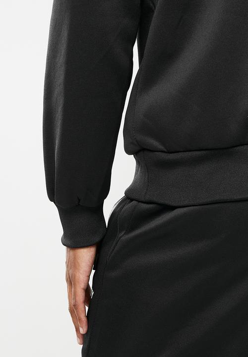 Cutty - Wright chest blocked luxe sweatshirt - black