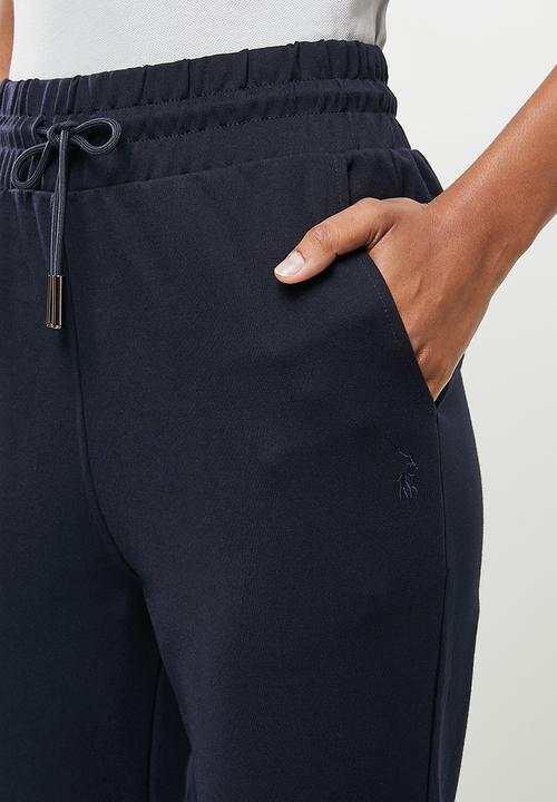 POLO - Wmn ponti pant - navy