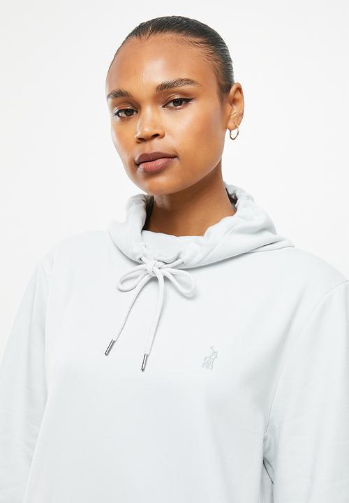 POLO - Wmn long sleeve sweater dress - grey