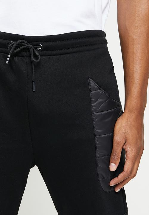 Cutty - Mens regular fit track pant - dark taupe