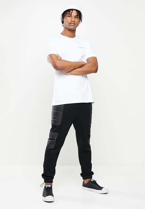 Cutty - Mens regular fit track pant - dark taupe