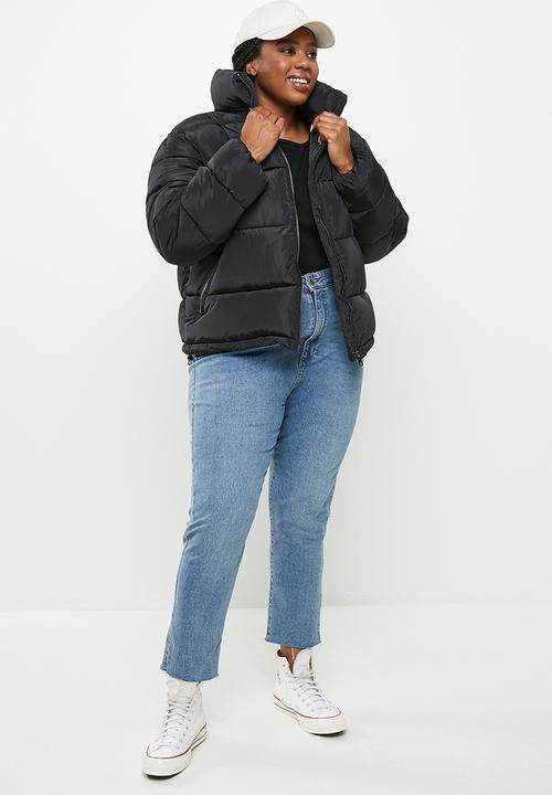 Glamorous - Plus puffer jacket - black