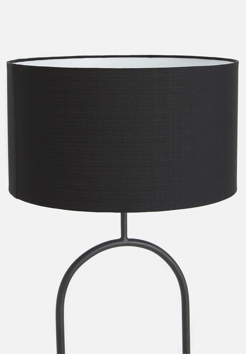 Sixth Floor - Cole floor lamp - black