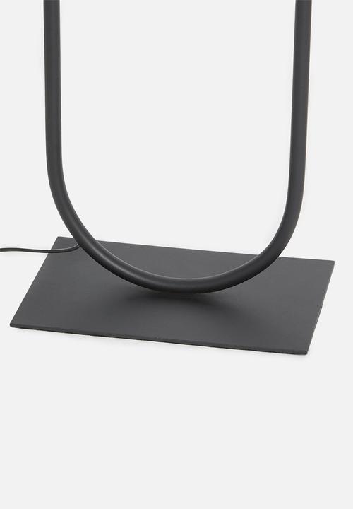 Sixth Floor - Cole floor lamp - black