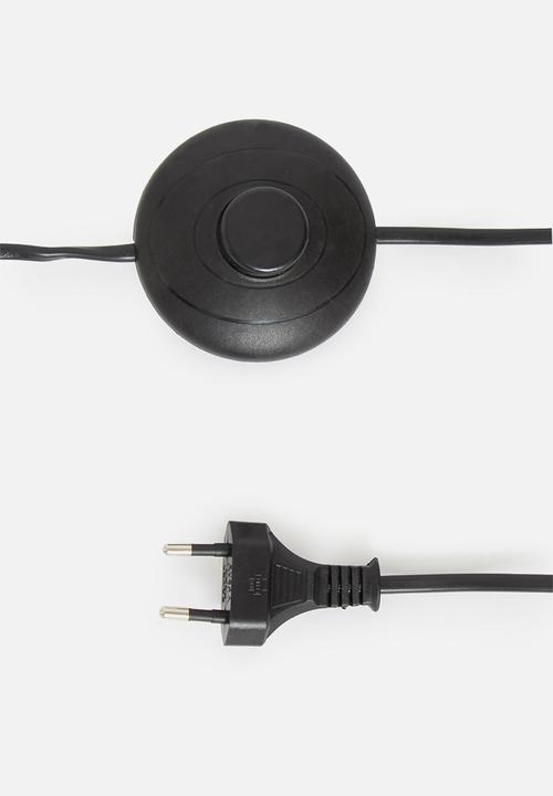 Sixth Floor - Cole floor lamp - black