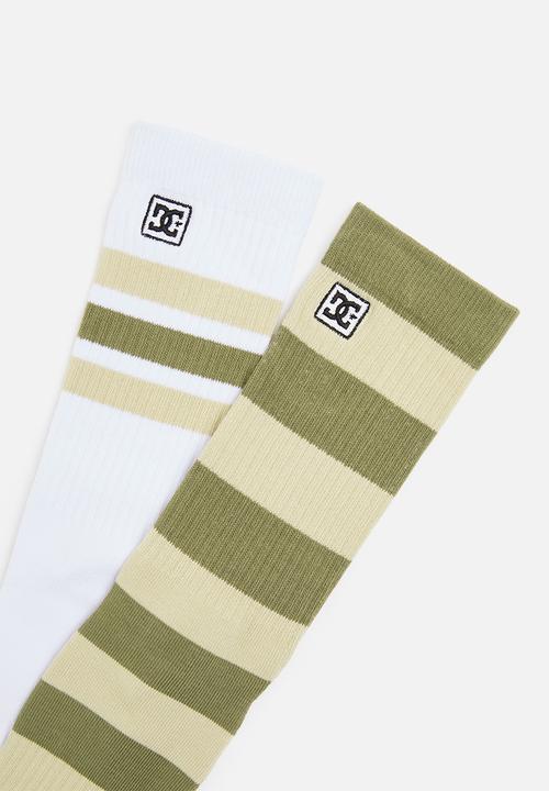 DC - Dc stripe crew 2 pack - multi 