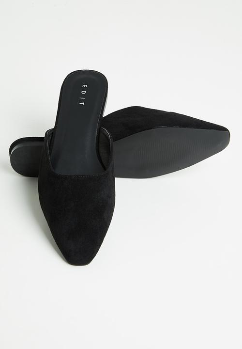 edit - Melissa mule - black