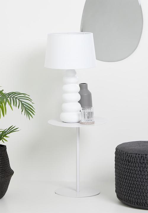 Sixth Floor - Harper table lamp - white