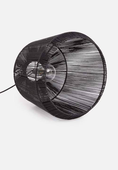 Sixth Floor - Willow pendant - black