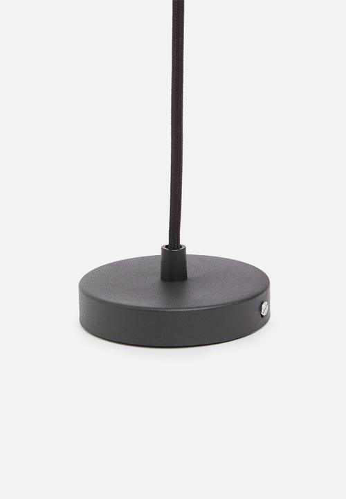 Sixth Floor - Willow pendant - black