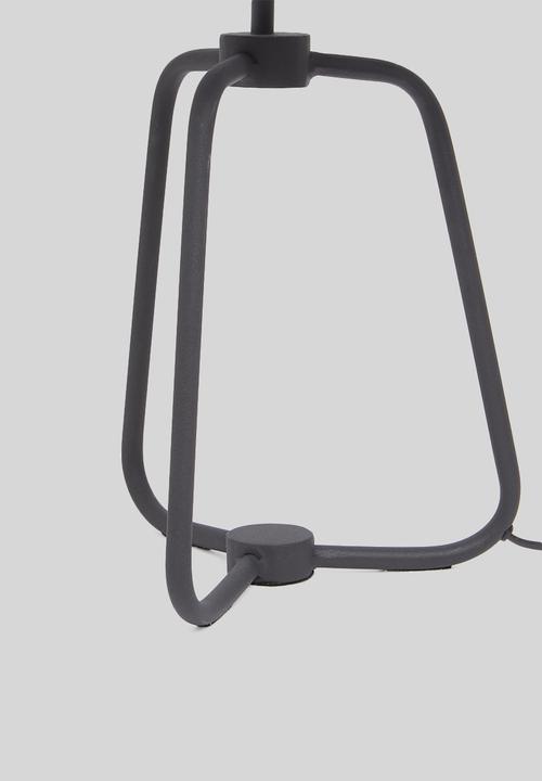Sixth Floor - Logan table lamp - black & white