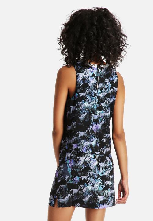 Neon Rose - Unicorn Print Top