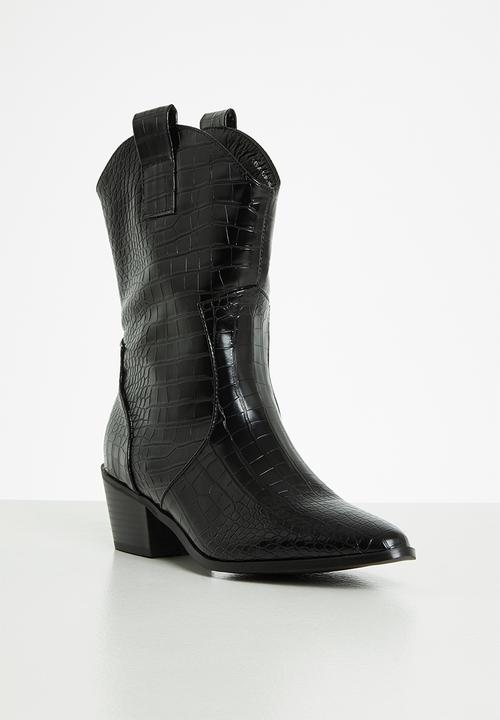 Superbalist - Penny cow boy boot - black