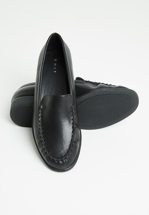 edit - Mary loafer - black