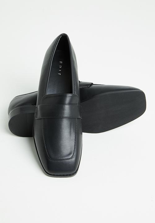 edit - Mackenzie loafer - black