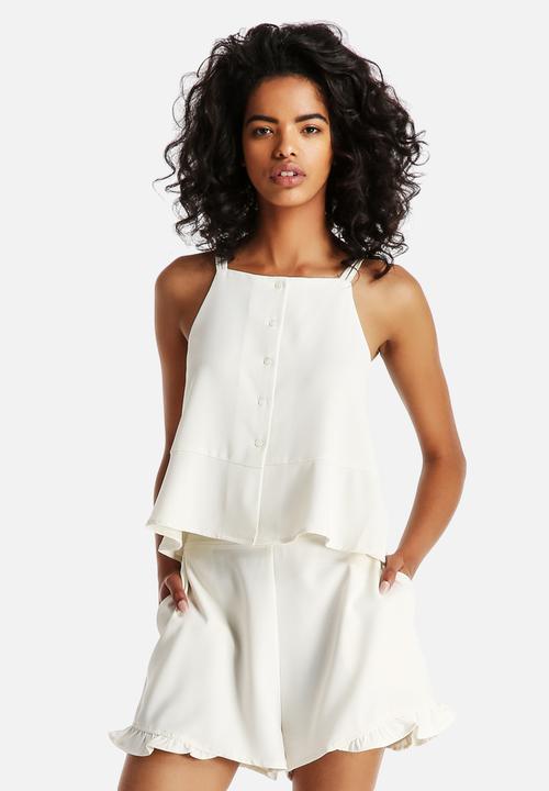 Neon Rose - Cami Relax Frill