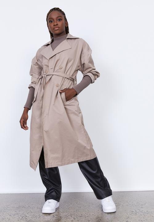 Factorie - Trench coat - brown mushroom