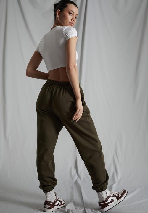 Factorie - Super slouchy trackpant - olive night