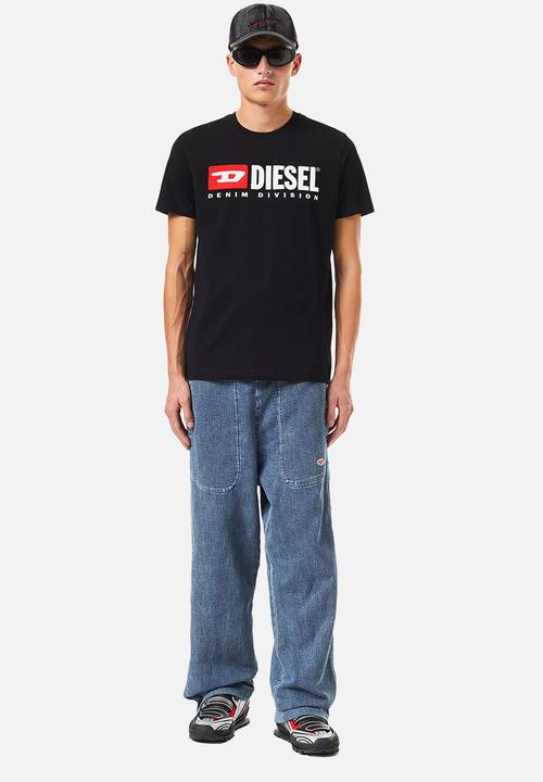 Diesel  - T-diegor-div short sleeve tee - black