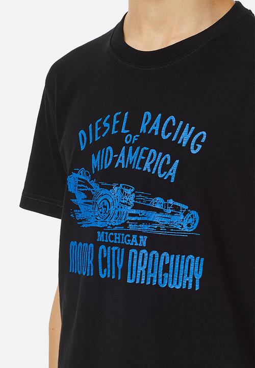 Diesel  - T-diegor-c6 short sleeve tee - black