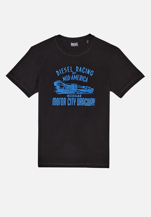 Diesel  - T-diegor-c6 short sleeve tee - black