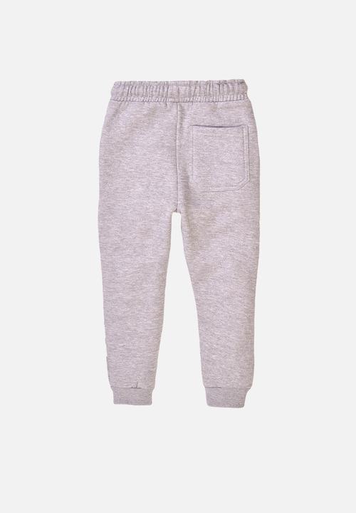 MINOTI - Grey basic fleece jogpant